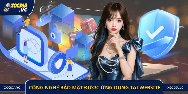 Công nghệ bảo mật được ứng dụng tại website