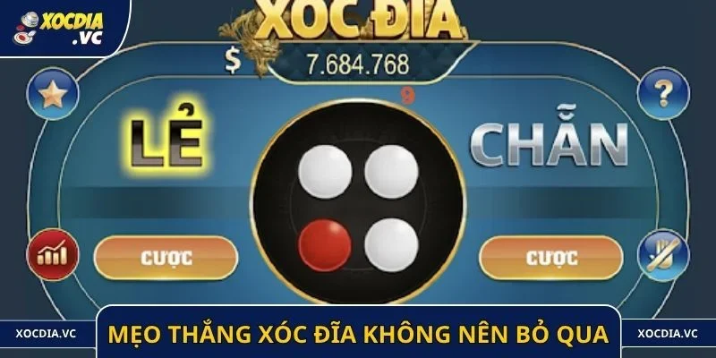 Mẹo thắng cược xóc đĩa 3D bạn không nên bỏ qua