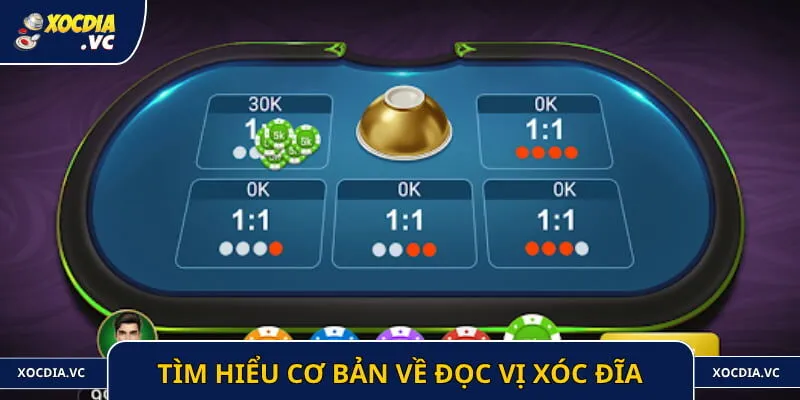 Tìm hiểu cơ bản về đọc vị Xóc Đĩa