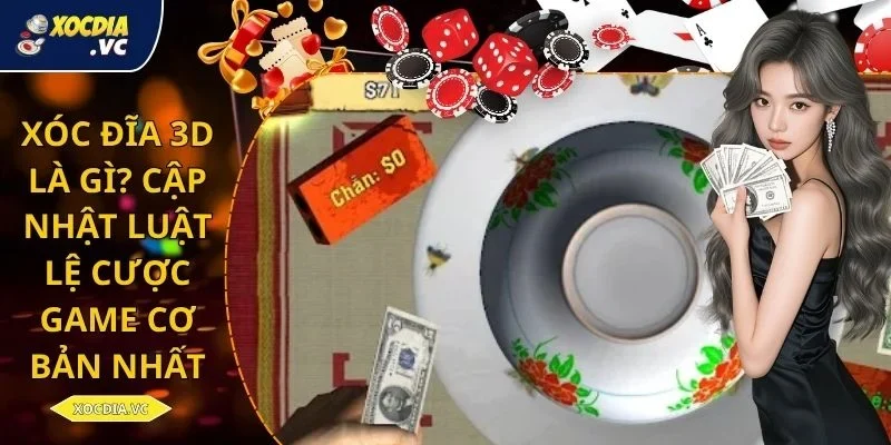 Xóc Đĩa 3D Là Gì? Cập Nhật Luật Lệ Cược Game Cơ Bản Nhất