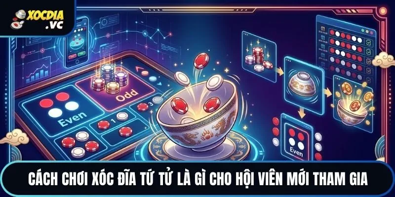 Cách chơi xóc đĩa tứ tử là gì cho hội viên mới tham gia